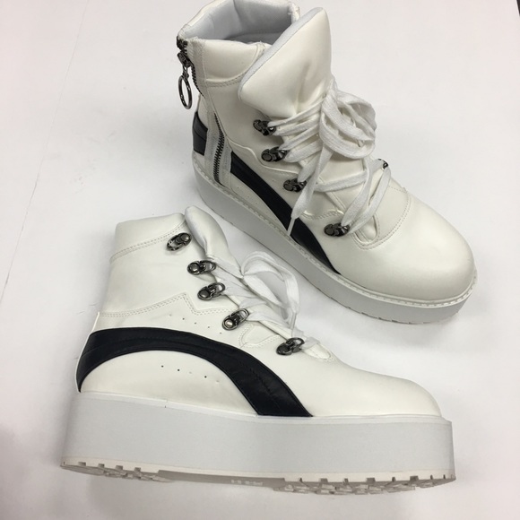 White platform grunge boot - Picture 7 of 7